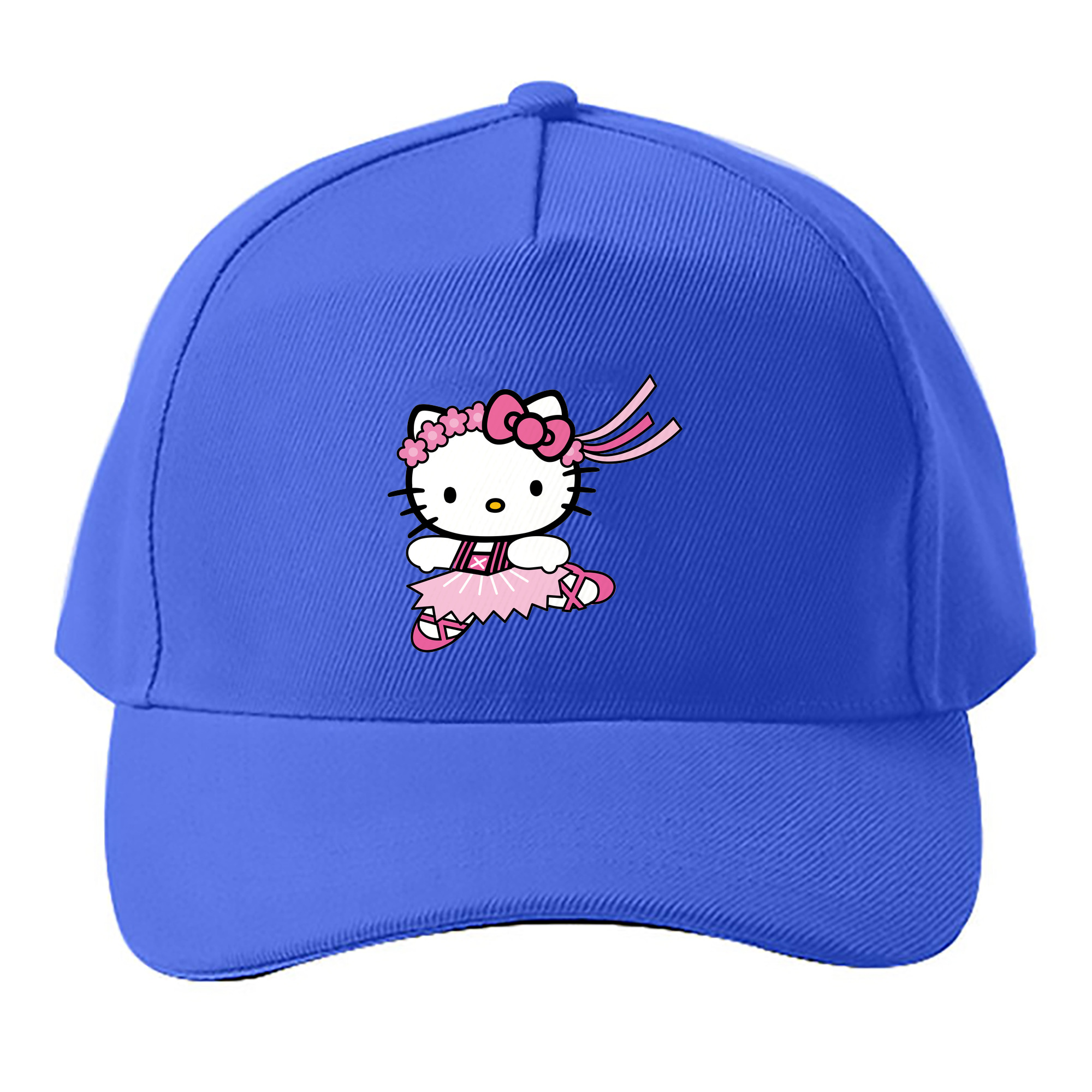 （画像用） Hello Kitty ハローキティ ベースボールキャップ 綿100％ 男女兼用 帽子 スポーツ